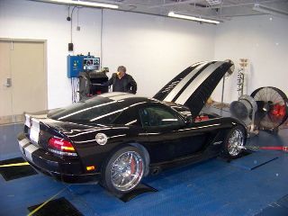 Check out the Viper on the dyno